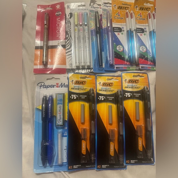 Assorted BIC and Paper Mate Pens and White Out - Picture 3 of 3